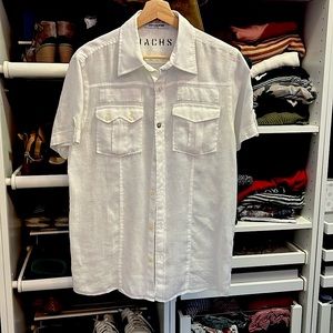 JACHS Size S white polo shirt